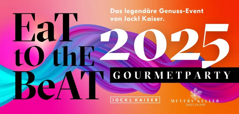 8. Februar: Eat to the Beat 2025 | die Gourmetparty