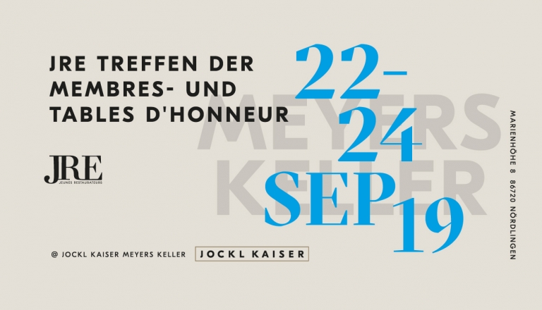 Einladung zur JRE Tagung