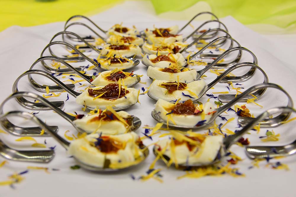 Gericht von Rainer Heubeck für eat to the beat Gourmetparty Jockl Kaiser