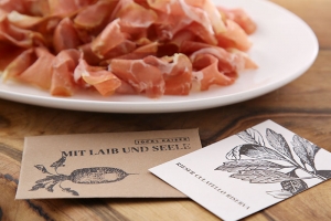 Rieser Culatello Riserva geschnitten