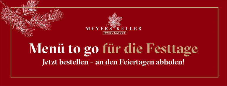 TO GO Menü Weihnachten Jockl Kaiser