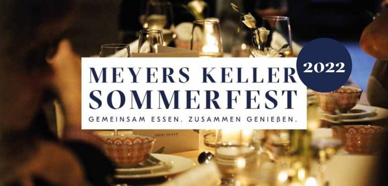 Meyers Keller Sommerfest 2022 | 5. August, 18 Uhr