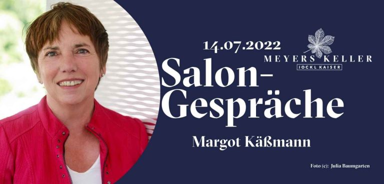 14. Juli: Margot Käßmann | Salongespräche auf Meyers Keller