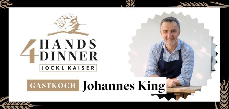 26. November: 4-Hands-Dinner mit Johannes King