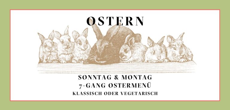 Festliches Ostermenü in 7 Gängen